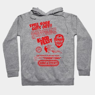 SPILL YOUR GUTS Out! Barf Bag | Horror, Splatter horror, B horror, Grindhouse Cinema, Blood Feast Hoodie